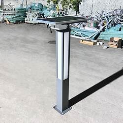 Solar square landscape lamp post modern simple industrial style community square street outdoor engineering courtyard street light
