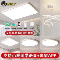 Already Connected to the Mijia App, Smart Ceiling Light, Living Room Main Light, Simple Modern Room Bedroom Lighting, Whole House Package