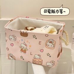 Dirty Clothes Basket for Home Use, High-Looking and Foldable, Suitable for Student Dormitories, Dirty Clothes Storage Basket, Portable Laundry Basket