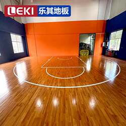 L6Y badminton professional floor glue and sports wooden floor badminton rolling movable plastic