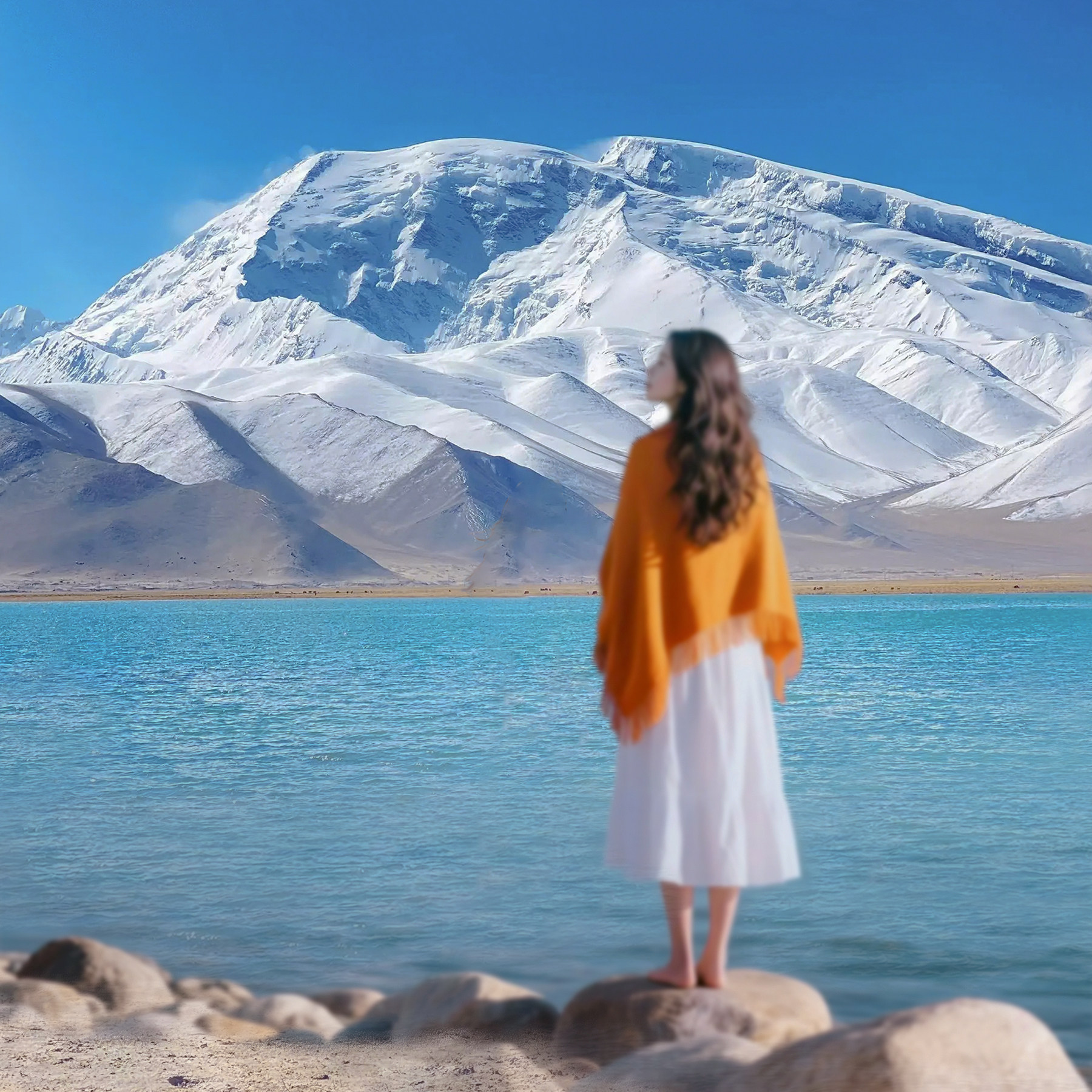 正规旅游车大7座2-6人纯玩新疆南疆旅游白沙湖帕米尔高原6日游