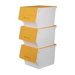Camellia oblique storage box clothing storage box children's toy storage box 34 L one pack