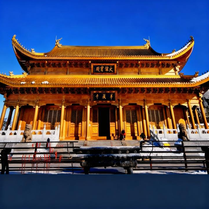 机票成都+乐山大佛+峨眉山+都江堰+三星堆博物馆5天4晚自由行