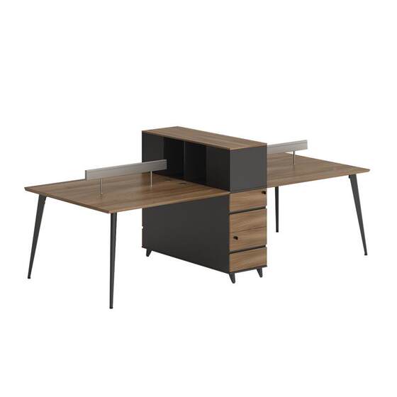 
Banghai office desk staff desk office desk and chair set computer desk simple office furniture staff desk office card combination