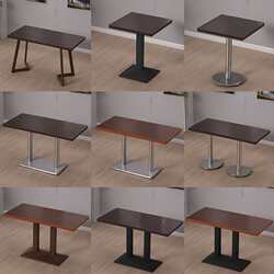 Fast food table and chair combination breakfast hotel milk tea shop snacks breakfast cafe canteen restaurant commercial table