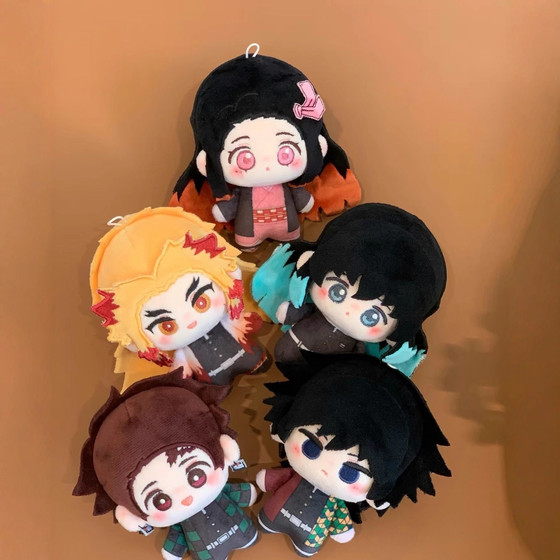 Demon Slayer: Kimetsu no Yaiba Tomioka Giyu Tokitoru Muichiro Tsukuni Enichi Anjuro 10cm cotton doll