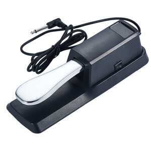 
Universal electric piano sustain pedal guitar electronic keyboard synthesizer MIDI metal alloy foot pedal musical instrument accessories