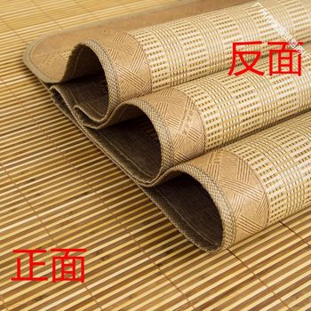 
Mother and baby mat bamboo mat f double-sided student dormitory straw mat 0.5m1.8m single and double folding straight mat
