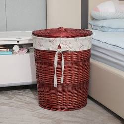 Simple Modern Wicker Laundry Basket Bedroom Storage Rattan Clothes Basket Hot Pot Restaurant Hotel Supplies