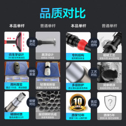 Single bar indoor home children's punch-free wall pull-up device for children single rod home fitness equipment hanging ring