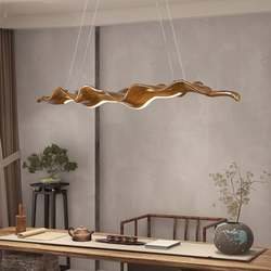Jingjifeng restaurant lamp Japanese creative branch chandelier hotel B&B tea room clothing living room bar Zhongshan lamp