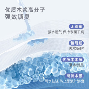 Pet diaper thick dog diaper 50/100 tablet with stinky teddy water absorption urine pads, urine, no wet supplies
