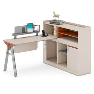 
Desk screen unbranded/wind work desk group four-person table 4-person deck public office furniture simple staff