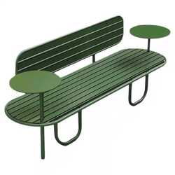 Outdoor iron milk tea shop cafe shop chair creative leisure chair double chair pedestrian street park chair