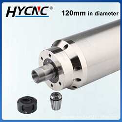 Mold spindle motor cross-border supply 5.5KW/ER25 chuck CNC metal engraving and milling machine spindle
