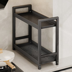 Narrow Kitchen Spice Rack, Multi-Functional Seasoning Multi-Layer Storage Shelf, Household Gap Countertop Organizer