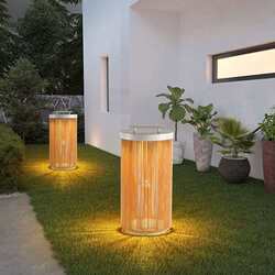 Outdoor lights, waterproof courtyard lights, villa garden lights, modern simple terrace weaving atmosphere, lawn lights, solar lights