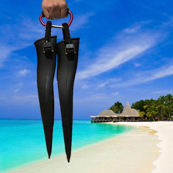 
Outdoor multifunctional object lifter, aluminum alloy D-shaped sponge, handshake, diving fins, buckle, buckle, comfortable and portable