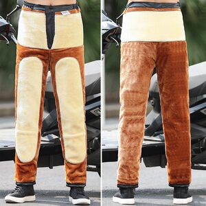 
Men's leather pants new 2021 hot style r winter elderly plus velvet thickened waterproof and windproof motorcycle men's thermal cotton