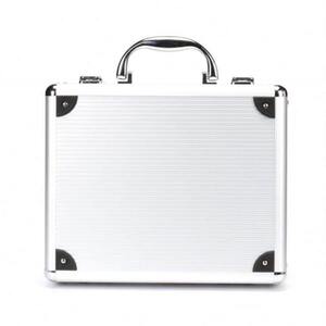 Multifunctional hand -mounted aluminum alloy password tool box safe file file hardware equipment instrument box air box