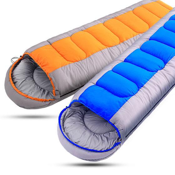 Seasonal sleeping bags for adults for outdoor travel in winter, thickened for adults, portable camping, cold protection for single person, thin in summer