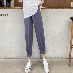 
Maternity pants, summer fashionable maternity leggings, thin spring and autumn outer wear, maternity trousers, trendy autumn mom wear