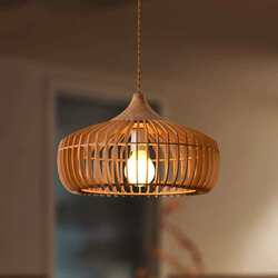 Nordic modern solid wood restaurant lamp chandelier log style lamp dining room lamp island table lamp dining table chandelier