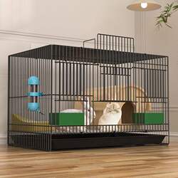 Rabbit Cage, Large Indoor Rabbit Cage for Home Use, Automatic Waste Cleaning, Guinea Pig Cage, Pet Rabbit House