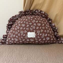 Nordic ins style cute dumpling pillow original floral pillow baby exhaust pillow comfort pillow removable and washable