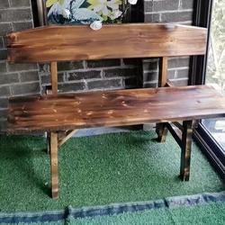 Park store bar backrest barbecue bench bench meal coffee restaurant chair fast courtyard solid wood bench outdoor