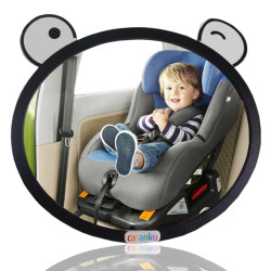Car child safety seat reverse baby reflector basket rearview mirror car baby observation mirror