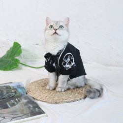 Pet Hanfu, cat clothes, spring and autumn clothes, Teddy dog ​​clothes, small dog robes, anti-shedding pet clothes, trendy clothes