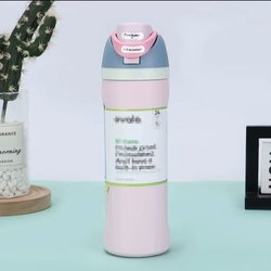 Cross-Border Owala Dual-Drink Insulated Cup Kitty Cat Water Cup Large Capacity Straw Cup Portable Cup 304 Stainless Steel