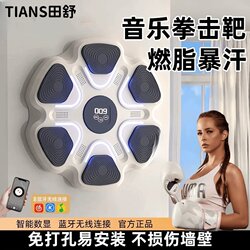 Smart Music Boxing Machine, Home Electronic Wall Target, Indoor Reaction Boxing Target for Adults and Children, Sparring Training Equipment