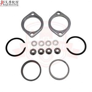 
Soft Tail Fat Boy Successor Gliding Harley Gasket 88 Exhaust 3-port Section Head Clamp Port Exhaust Sealing Ring
