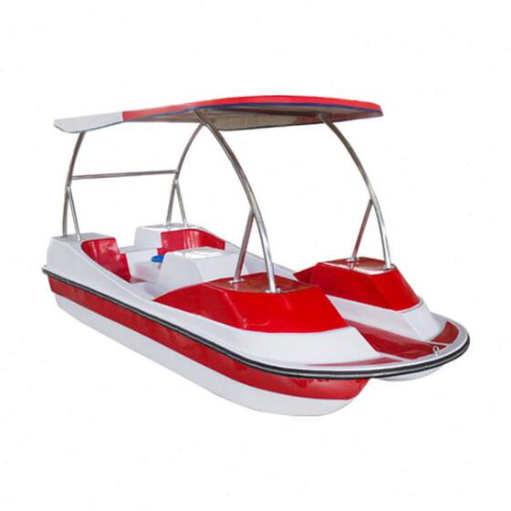 
Water bicycle cruise boat Big Yellow Duck fiberglass boat pedal boat thickened Internet celebrity car landscape entertainment boat scenic spot