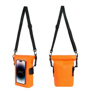 New Outdoor Phone Waterproof Bag Waterproof Bag Beach Swimming Drifting 2L Diagonal Cross Fashion PVC Waterproof Bag