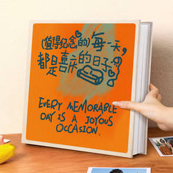 DIY Couple's Handmade Laminated Niche Photo Album Self-Adhesive 3inch Polaroid Photo Storage 5inch 6inch Commemorative Album
