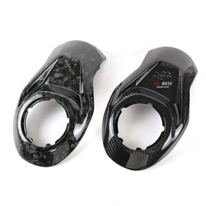 Spring Breeze 450SR Carbon Fiber Dry Carbon Modified Accessories Exhaust Hood Fixing Wings Vehicle Case Deflection