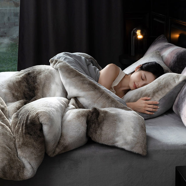 Katisha milk velvet four-piece set