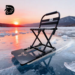 【2025 New Model Ice Skates】Ice Skates for Children and Adults, Ice Sled, Ice Skates with Single Leg, Single Blade Ice Skates