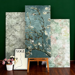 Bathroom Wall Tiles Van Gogh Mural Retro Oil Painting Art Tiles French Mosaic Kitchen Wall Tiles 60X120