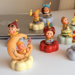 Star People Jingdezhen Ceramic Rotating Desktop Healing Ornament Creative Cute Decorative Gift