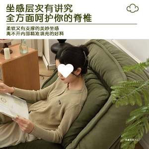 
Lazy sofa bedroom kennel folding RSSDLDZL tatami room balcony human giant sand big internet celebrity single