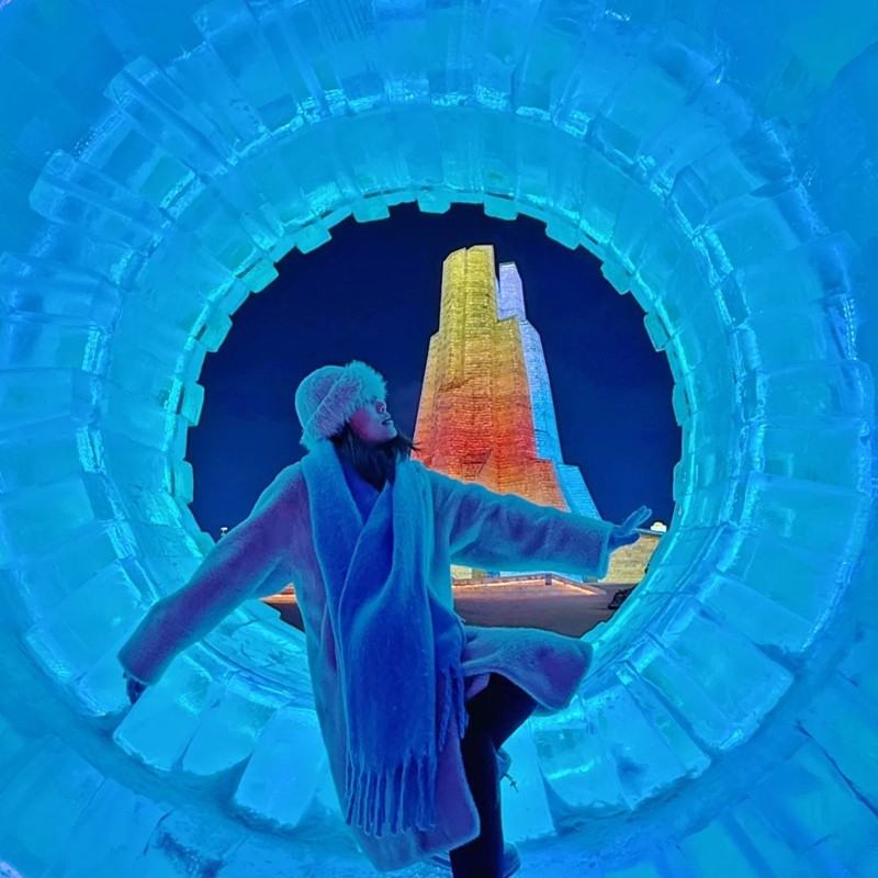 【机票+酒店】黑龙江旅游哈尔滨7天6晚自由行雪乡亚布力冰雪世界