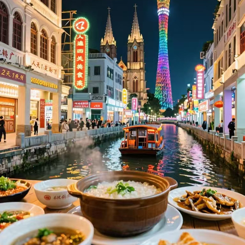 【机票+酒店】广东旅游广州6天5晚自由行长隆永庆坊沙面岛海心沙