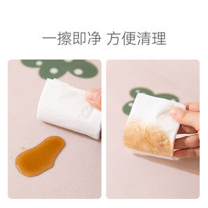 Pet floor pad PVC waterproof and urine -proof special feeding cat meal cushion dog cage sleeping cushion to cool the carpet
