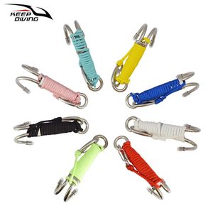 316 stainless steel diving hook double -headed hook hook hook umbrella rope single -headed hook to prevent sea drav flow stream hook safety rope