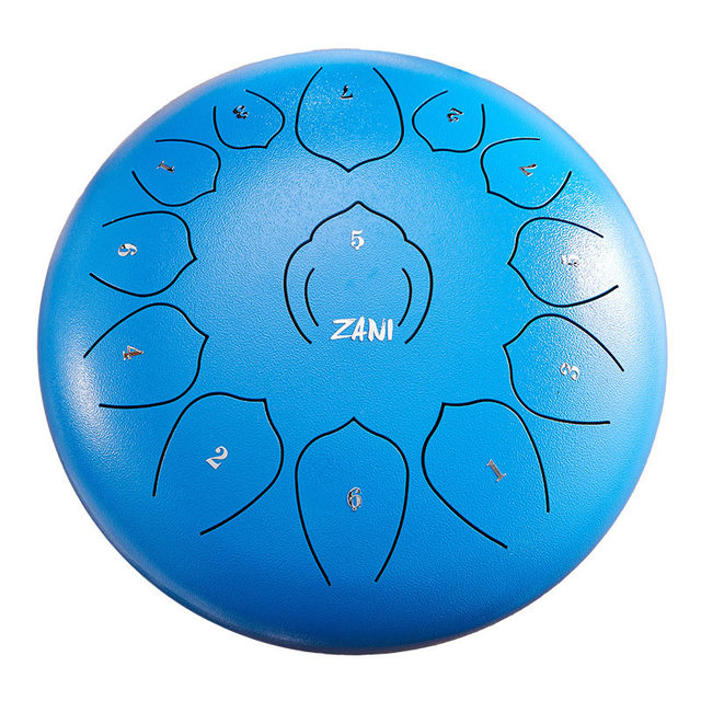 
ZNI Zhuoer Kongling Drum Beginner Steel Tongue Drum Wangyou Drum Kong Ming Drum 8/11/15 tone level color hollow drum