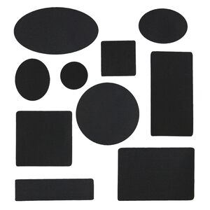 
High-end leather jacket patch patch self-adhesive repair patch leather repair patch leather pants leather bag fashion patch label men